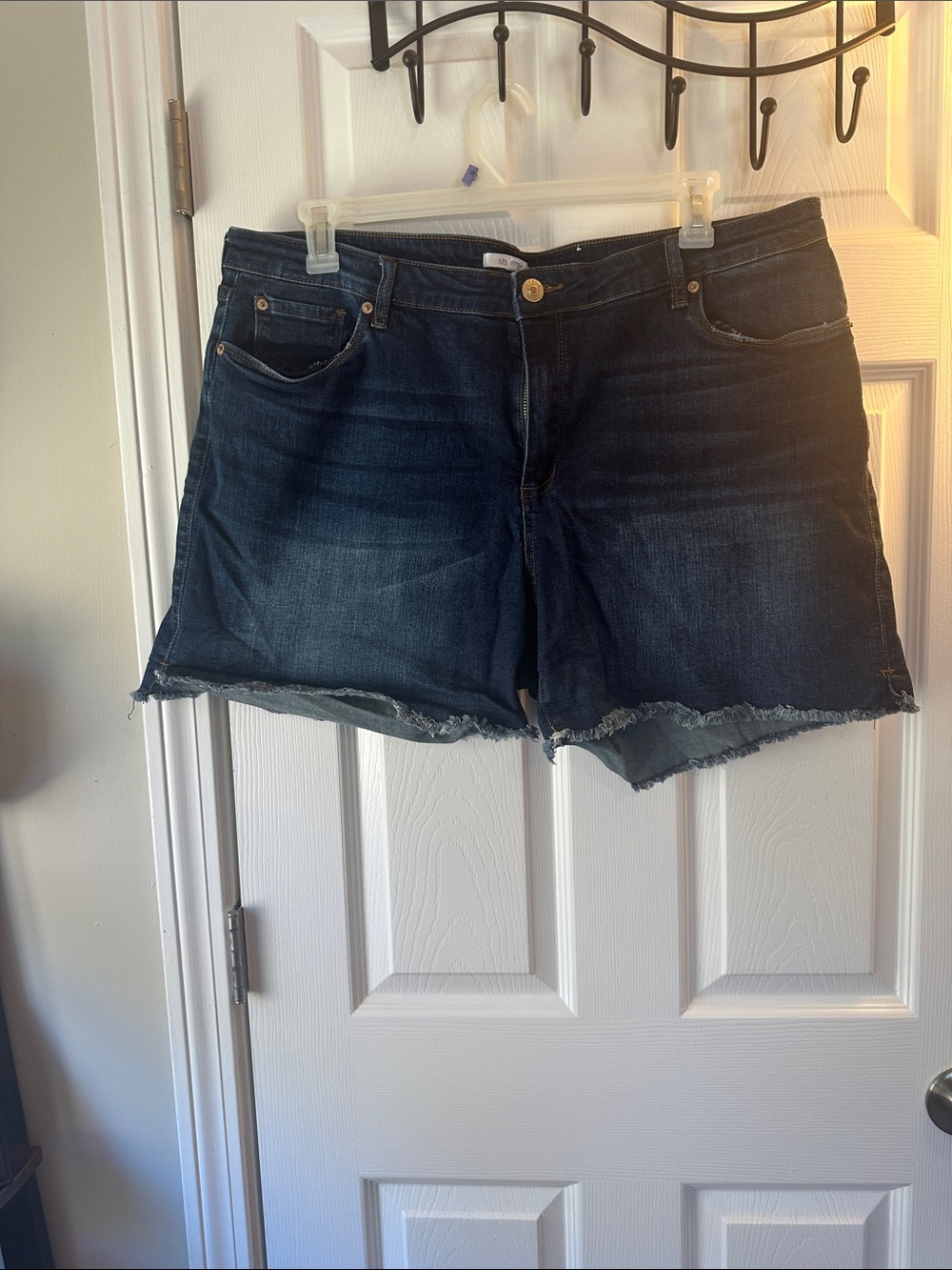 STS Blue Dark Blue Denim Jean Shorts